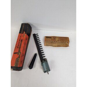Vtg Rotex Hedge Trimmer Attachment For Electric Drill, Box & Inst